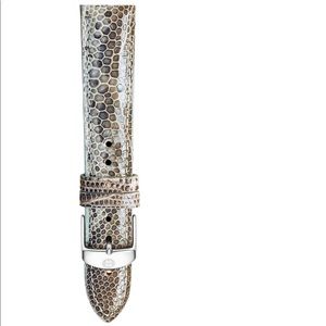 Michele 18mm watch Strap